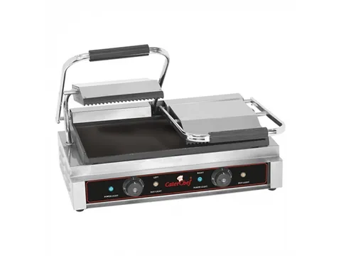 Caterchef Contactgrill Duetto Compact Plus 48,5x23,5cm