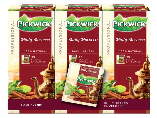 Thee Pickwick minty Morocco 2gr 25 stuks
