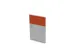cache de banque d'accueil,MP-gris clair,BN3012-orange