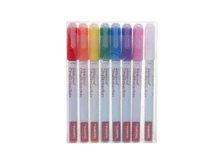 Krijtstift Europel watervast 1-3mm assorti etui 8 stuks - 5