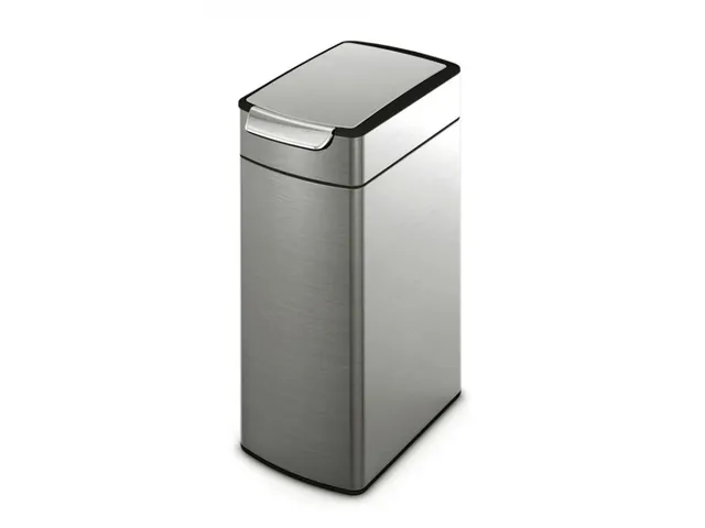 Slim Touch-bar Bin 40 Liter Mat Rvs