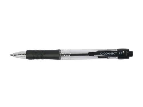 Balpen Retractable Medium Punt Zwart