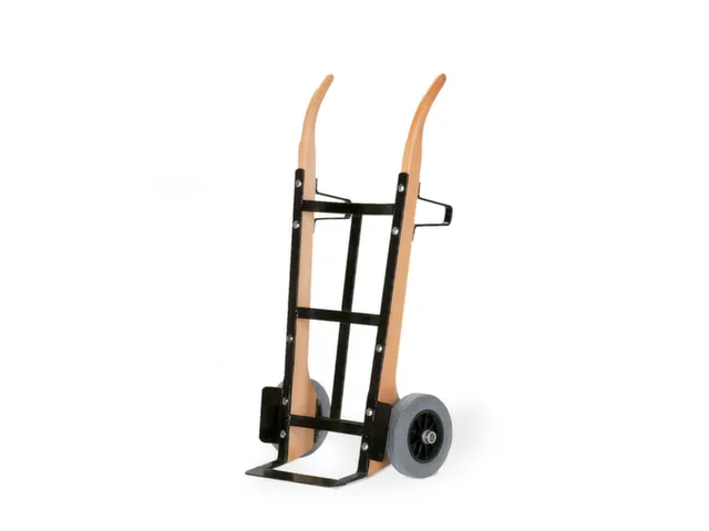 houten zakkensteekwagen 250kg steekplaat 370x140mm TPE-banden
