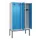 locker voor scheiding van kleding,HxBxD 2120x1200x500mm,4vak