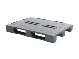 industriepallet,gerecycled kunststof,HxLxB 145x1200x1000mm