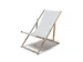 Strandstoel Relax Classic Wit