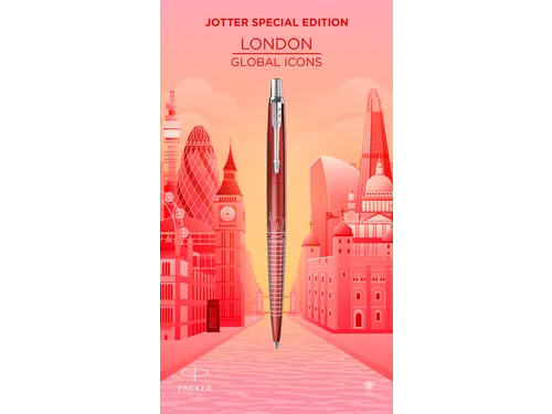 Balpen Parker Jotter Londen CT Medium rood