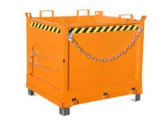 klapbodemcontainer,HxLxB 1145x1040x1245mm,1m³,hijsogen,vorksloffen