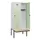 locker met bank,HxBxD 1950x800x815mm,2vak,vak B 400mm,draaigrendel