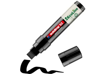Paintmarker edding 52 EcoLine op waterbasis 4-15mm zwart - 3