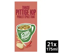 Cup a Soup Knorr Thaise pittige kip 175ml doos 21 stuks