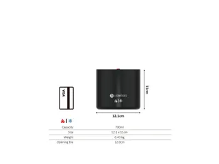 Lunchbox Les Artistes Paris 700ml geïsoleerd ventilatie opening Split - 4
