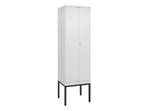 locker voor scheiding van kleding,HxBxD 2120x600x500mm,2vak
