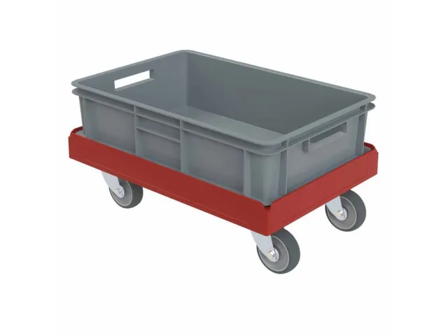 transportwagen,stapelbaar,draagverm. 300kg,laadvl. LxB 610x410mm