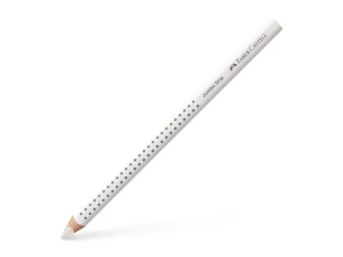 Kleurpotlood Faber-Castell Jumbo GRIP 01 wit
