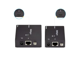HDMI over CAT5 HDBaseT extender Ultra HD 4K Power over Cable - 4