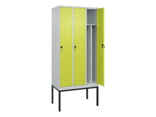 locker voor scheiding van kleding,HxBxD 2120x900x500mm,3vak - 2