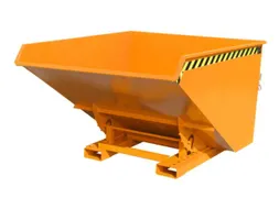 Kiepbak voor spaanders,HxLxB 1095x1720x1570mm,1,7m³,draagverm. 1500kg