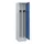 locker voor scheiding van kleding,HxBxD 1950x400x500mm,1vak