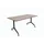 Schaffenburg Klaptafel 160x80cm Blad Robson Eik 25mm Frame Zwart