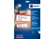 correspondentiekaart Avery 210x99mm wit 260gr 25 vel