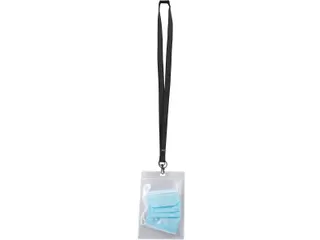Tarifold antimicrobiële houder mondmaskers, textielband - 2