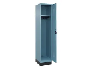 locker,HxBxD 1950x400x500mm,1vak,vak B 400mm,draaigrendel,sokkel - 2