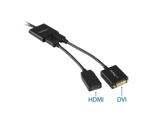 Mini Displayport Naar Displayport Multi-monitor Splitter 2-Poorts Hub