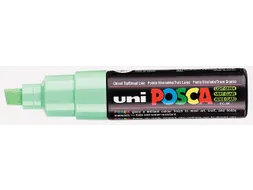 Verfstift Posca PC8K Brede punt 8mm schuin lichtgroen