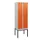 locker,HxBxD 1950x600x500mm,2vak,vak B 300mm,cil.-slot,voetonderstel