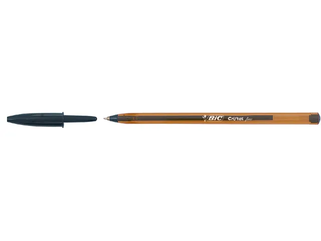 Balpen Bic Cristal fijn zwart