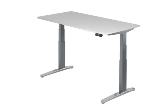 Elektrisch in hgte vst. zit-sta-bureau,HxBxD 650-1290x1600x800mm