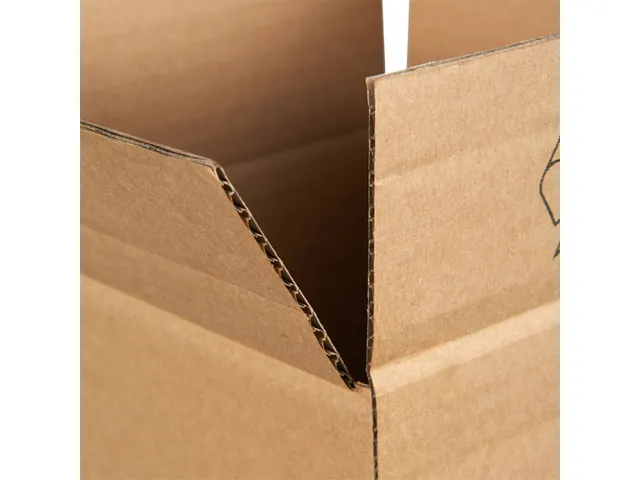 Verzendkoker Vierkant 120x120x1200mm Bruin 10 Stuks