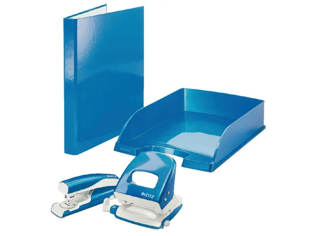 Corbeille à courrier Leitz 5226 Plus WOW A4 bleu