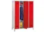 locker,HxBxD 1850x1200x500mm,4vak,vak B 300mm,RAL7035,front RAL5010
