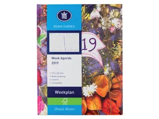 Agenda 2027 Ryam Weekplan limited edition 7dagen/2pagina's assorti - 7