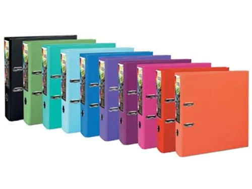 Ordners A4 Pp 80mm Assorti Pastelkleuren