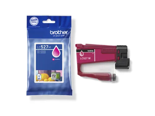 Inktcartridge Brother LC-527M rood 900 pagina's