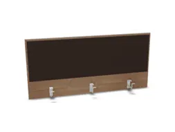 opzetpaneel,v. bureau,aanbouw achter,B 1200mm,NT-cherry,BN2036-bruin