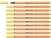 Fineliner STABILO point 88/23 Fin jaune clair