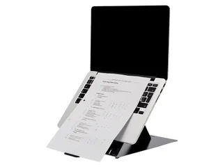 Tablet en laptopstandaard in 1 R-Go Riser Duo voor 10-22 inch Zwart - 5