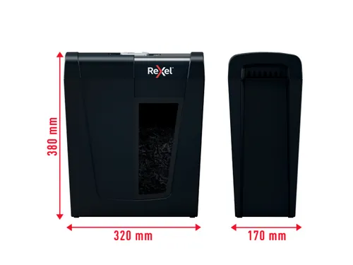 Papiervernietiger Rexel Secure X8 P-4 snippers 4x40mm
