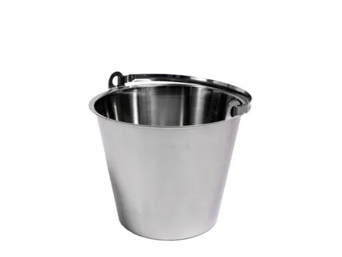 emmer,HxØ 272x300mm,10l,RVS zijdemat gepolijst