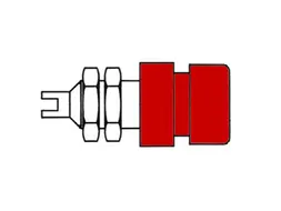 Bus Met Geisoleerde Kop / Rood (BIL20)