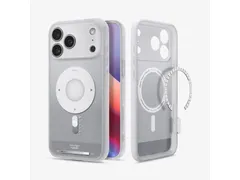 Ultra Hybrid MagFit iPhone 17 Pro Max Hoesje MagSafe Zilver