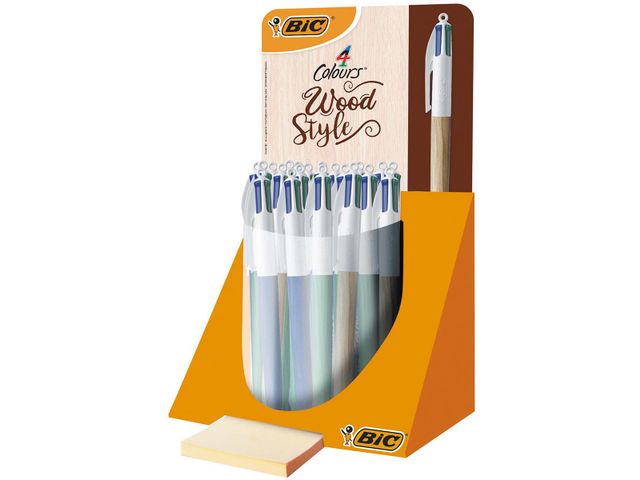 Stylo Bic 4 couleurs Marble Style