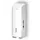 toiletpapierdispenser,HxBxD 377x117x130mm,v. 3rol(len),behuizing RVS