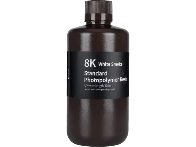 ELEGOO Standard 8K UV-resin White Smoke 1 kg voor 3d Printers