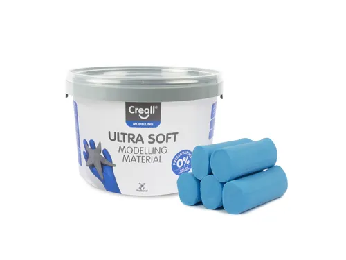 Klei Creall Play-it Ultra Soft helder blauw 1100 gram