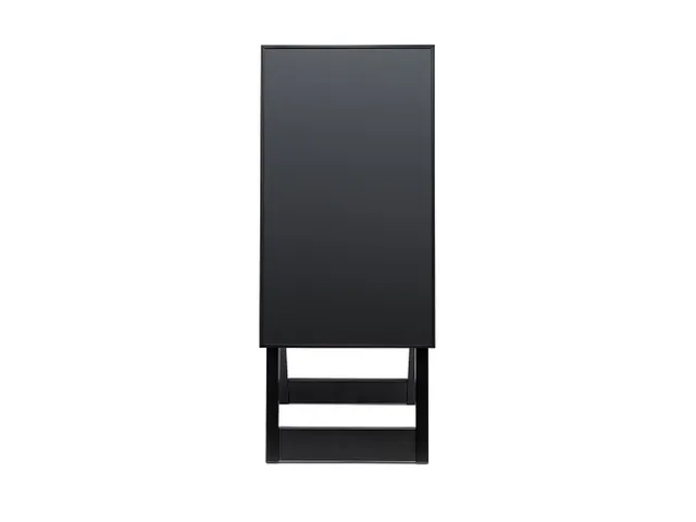 Chevalet numérique en A avec écran Samsung 43 inch aluminium noir